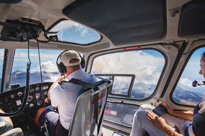 Etna: Group Helicopter Flight (30 Minutes from Fiumefreddo) - Over extinct craters and the 1900-metre zone