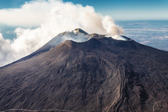 Etna : Group Helicopter Flight (including round trip car transfer) - Stop by stop: how Etna’s terrain changes as you fly