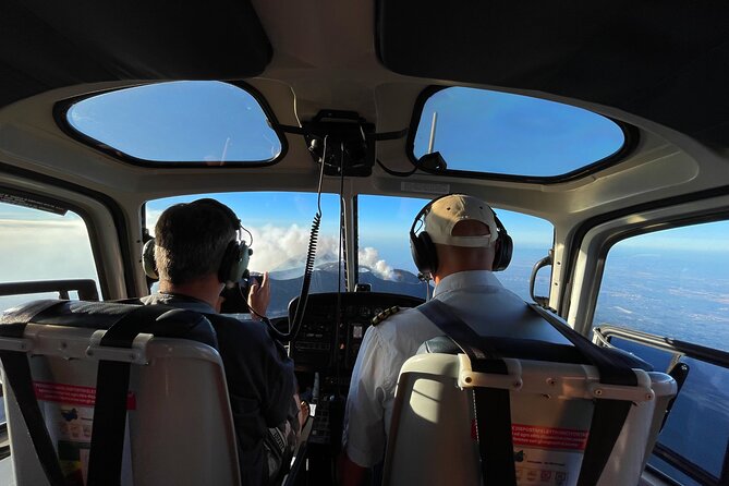 Etna Helicopter Tour - The route: from northern ski views to Silvestri Craters