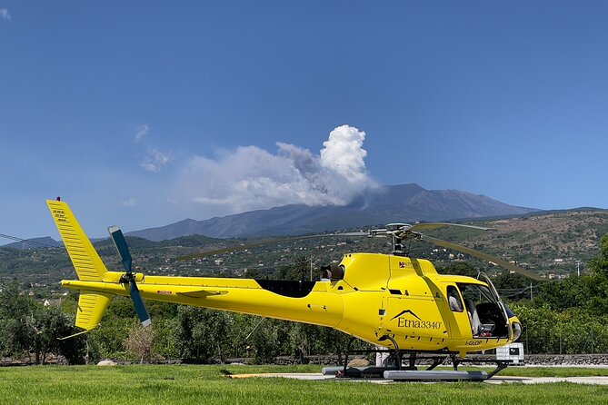 Etna Helicopter Tour - Meeting point near Fiumefreddo di Sicilia and timing you can plan around