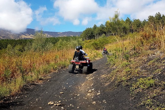 Etna quad tour - half day - Etna stops at altitude: views, eruption scars, and the 2002 story