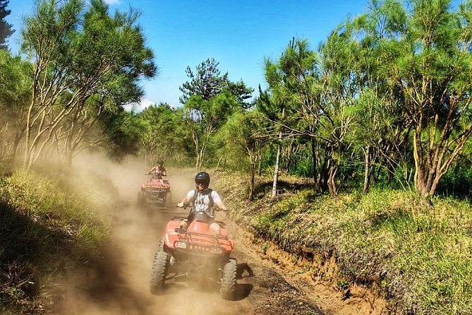 Etna quad tour - half day - Starting at Rifugio Ragabo: what the first minutes feel like