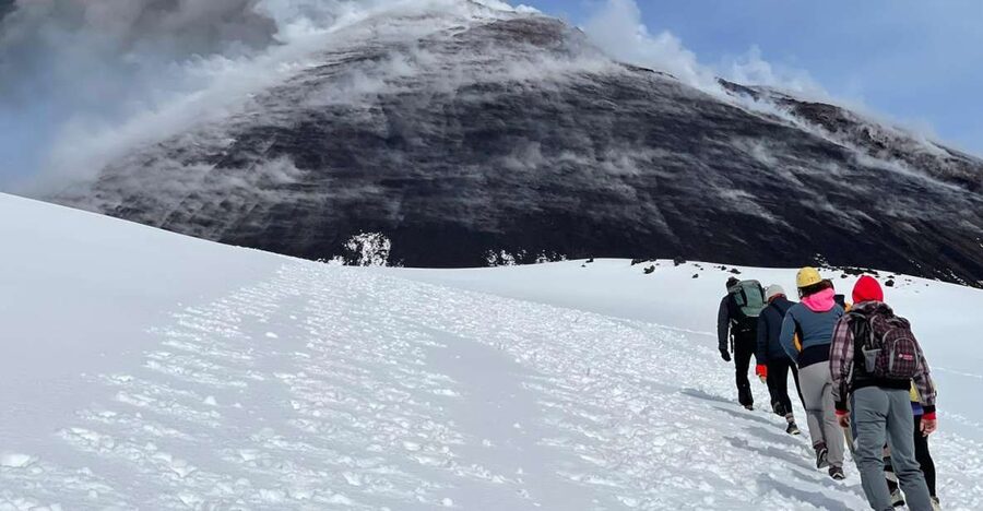 Etna South: High Altitude Winter Trek with an Alpine Guide - Meeting at Rifugio Sapienza: Start Point, Gear, and Mindset