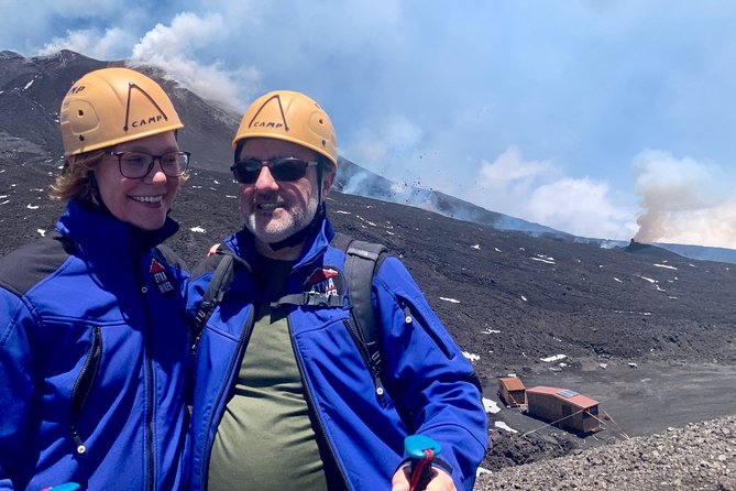 Etna South Trekking in summit area - What’s actually included: boots, softshell, and a helmet