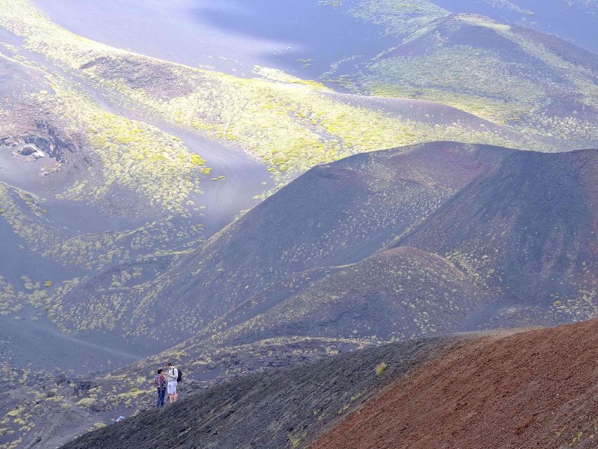 Etna Southern Slope Guided Easy Trek - The view from the upper Silvestri craters: Etna plus the Ionian coast