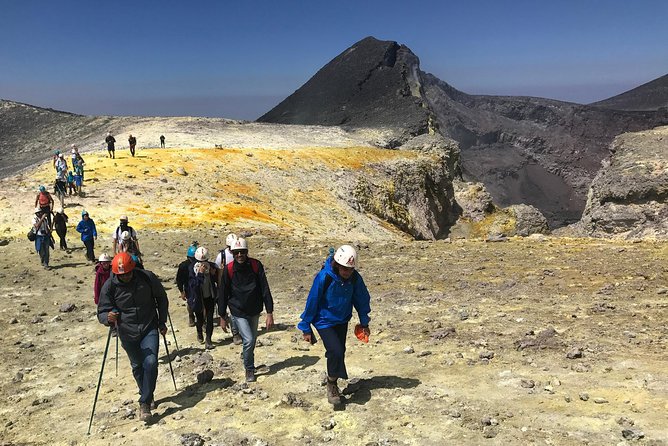 Etna, Summit Craters - The 1.5-hour uphill push to the central crater edge