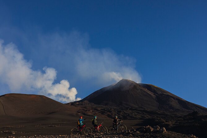Etna Summit Craters E-bike - Starting at the Etna South Cable Car parking area (and getting your bike ready)