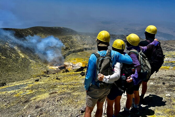 ETNA Summit Craters Trekking - Hiking Details: The Included Boots, Jacket, and Helmet That Matter