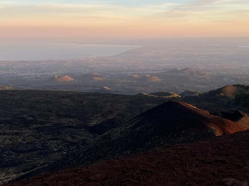 ETNA SUNSET: GUIDED TOUR OF ETNA WITH PICKUP FROM CATANIA - Silvestri Craters at 2000m: The Walk, the Photos, and the Science