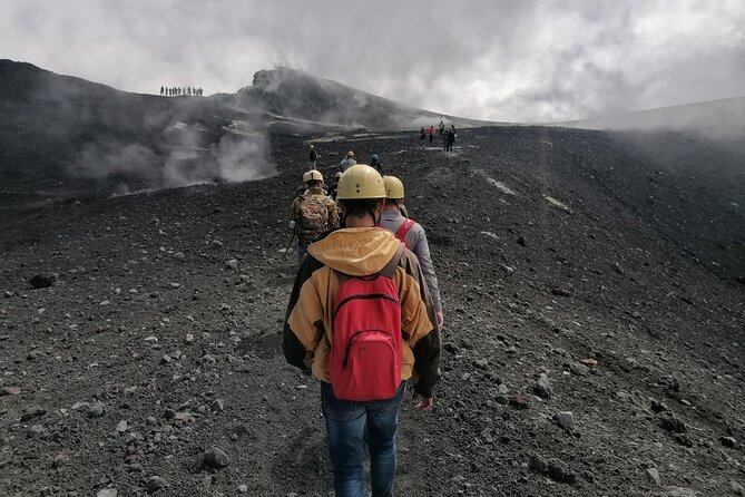 Etna Trekking High Altitude For Small Groups - The First Steps: Silvestri Craters, a Short Group Walk, Then the Cable Car