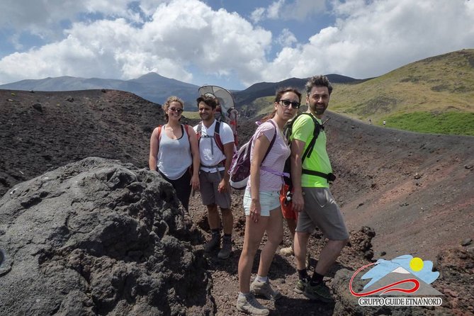 ETNA - Trekking to the Craters Eruption of 2002 - Entering Etna Nord at Piano Provenzana