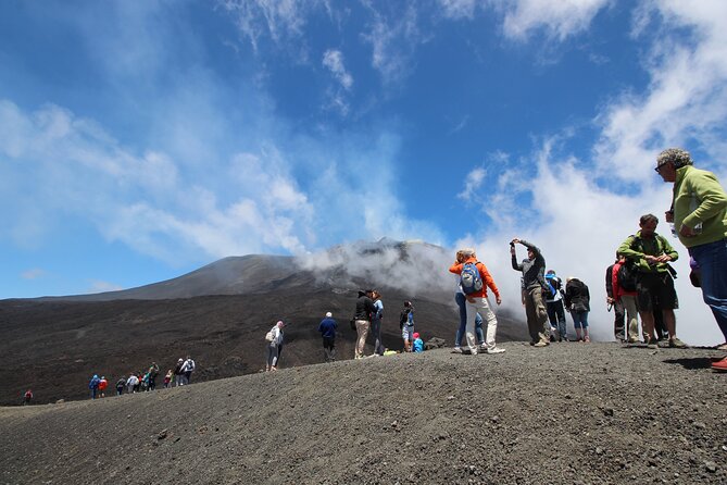 Etna: Trekking to the summit craters at 3,340 meters - The first big stop: Valle del Bove and the famous volcanic setting