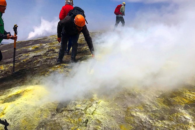 Etna - Trekking to the summit craters (only guide service) experienced hikers - The return descent: 1,500 m negative gain and strong knees required