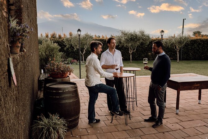 Etna Urban Winery - Sunset vineyard Walk and Tasting Dinner - Sunset tasting dinner with four Etna wineries and chef Leonardo