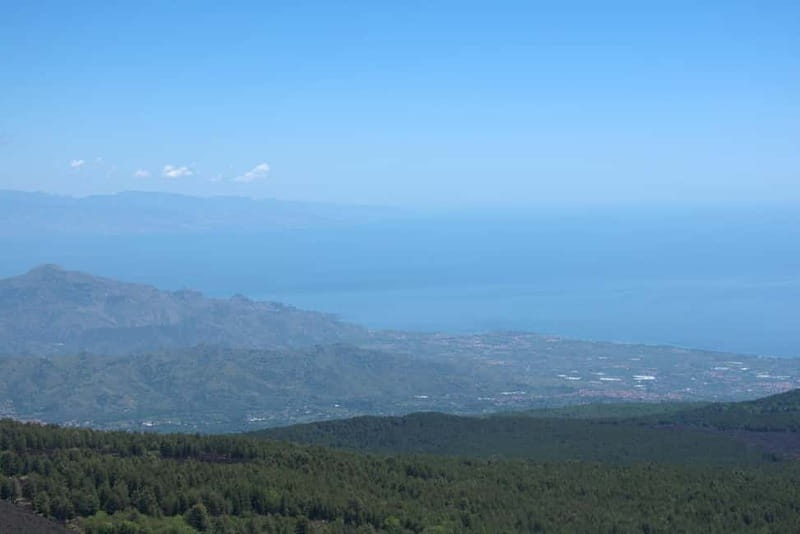 ETNA VOLCANO: Excursion to the Craters of 2002 - Panoramic Ionian views: Giardini Naxos and Taormina