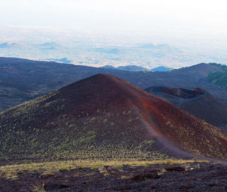 Etna wine Experience Sunset - Valle del Bove viewpoint: the Ox Valley from above