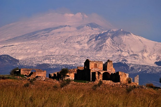 ETNA & WINE, TAORMINA TOUR FD from CATANIA (GUIDE and LUNCH Included) - The lava-tube cave visit: helmets, torches, and winter safety rules