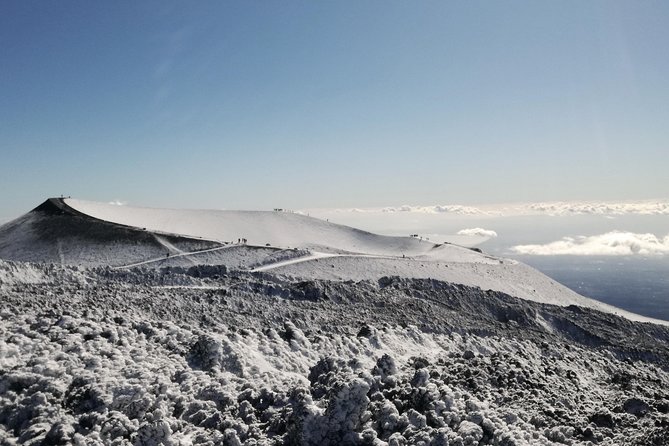 Etna: Winter excursion to 3.000mt - Meeting at Piazzale Rifugio Sapienza and the 9:00 start