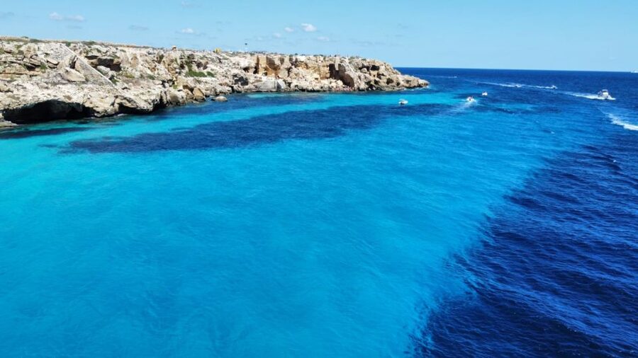 Favignana and Levanzo in relax with yacht Floen - Favignana: Cala Azzurra and Cala Rossa plus time for the town