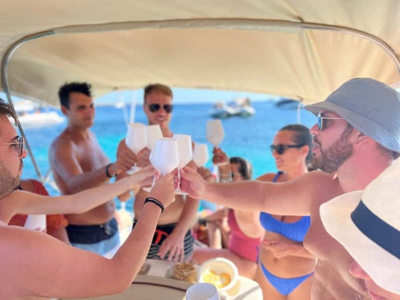 Favignana and Levanzo Island: Swim, Snorkeling and Lunch - Cala Rossa: your first look at the cliffs and tuff quarries