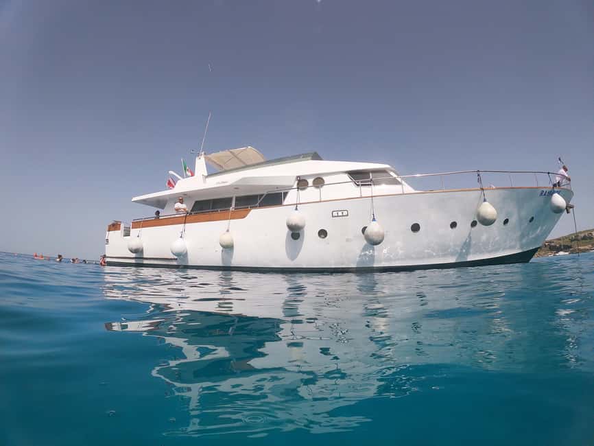 Favignana e Levanzo: tour condiviso Yacht Shalimar IV - 1) From Trapani to the Egadi Islands: how the 8-hour flow works