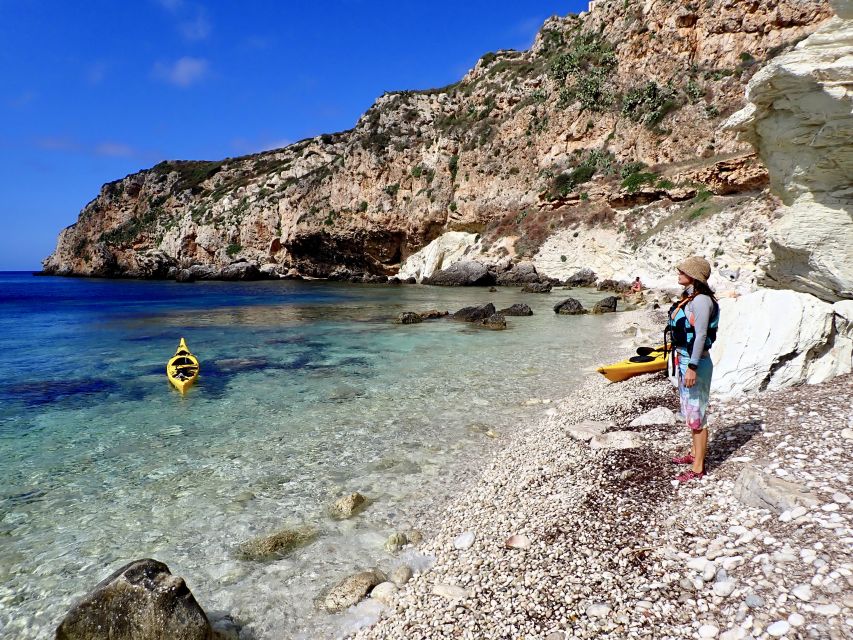 Favignana: kayak excursion, snorkelling and adventure - Snorkeling Time: Marine Life Watching Without Overcomplication
