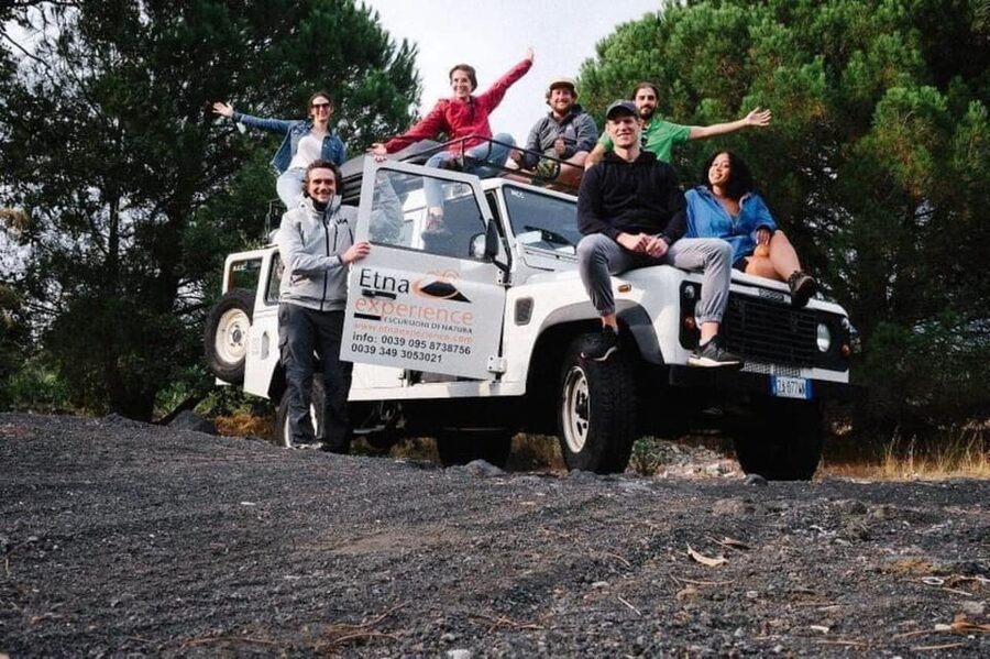 From Catania: 4x4 Mt Etna Jeep Tour - Catania pickup at Castello Ursino (and what to expect in the vehicle)