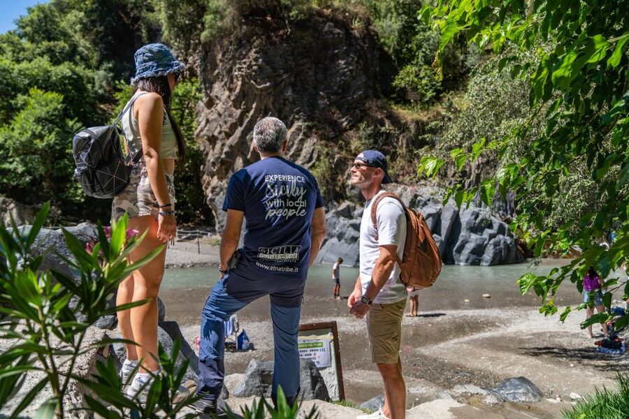 From Catania: Mount Etna and Alcantara River Tour - Refreshments in Ragalna and a guide who actually talks (not just recites)