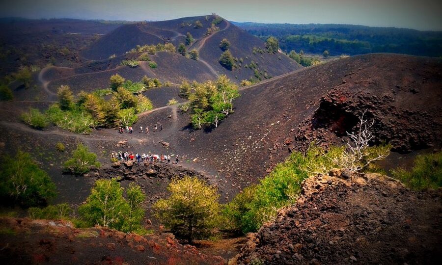 From Catania: Mount Etna Sunset Tour with Aperitif - Sicilian street food and Etna wine: sunset aperitif done right