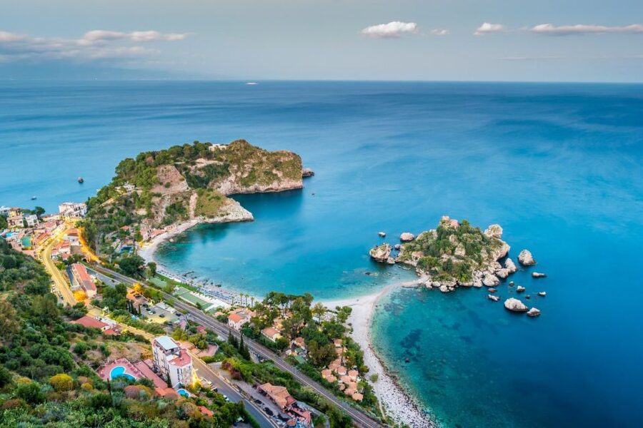 From Catania: Taormina, Isola Bella, and Castelmola Day Trip - Meeting point in Catania: getting on the van without stress