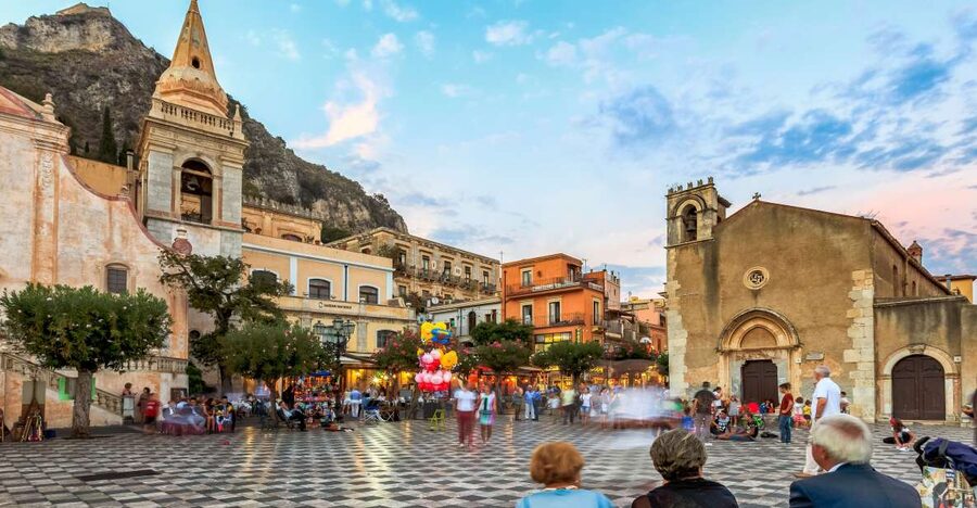 From Catania: Taormina, Isola Bella, and Castelmola Day Trip - Isola Bella Bay: the swim stop and the stair you should respect