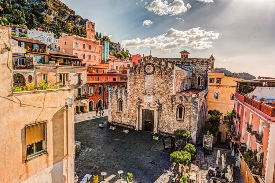 |FROM CATANIA| The Godfather - Savoca and Taormina [PRIVATE] - San Nicolò Church: where the marriage scene comes into focus