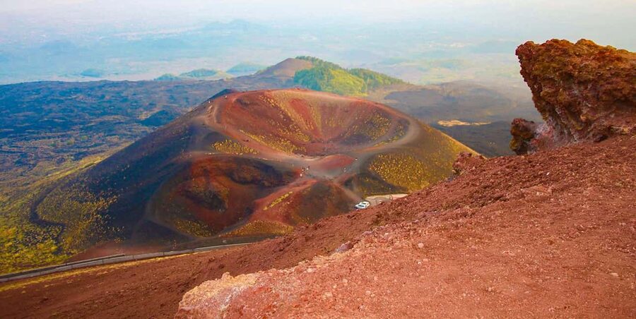 From Cefalù: Day Trip to Mount Etna and Taormina - Taormina free time: terraces, alleys, and the cliffside effect
