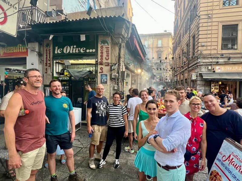 From Cefalù: Palermo Guided Walking Tour with Street Food - Quattro Canti, Piazza Pretoria, and La Martorana: the city’s geometry lesson