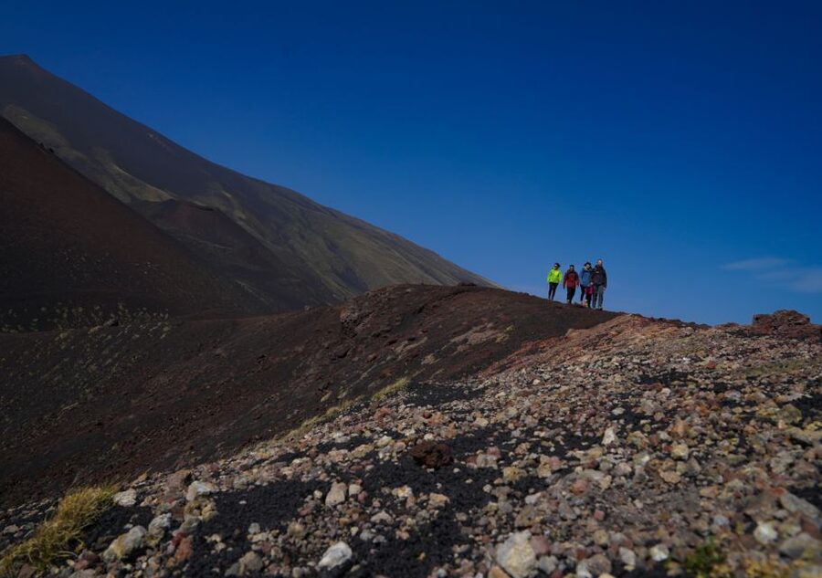 From Syracuse: Mount Etna Guided Morning Hike & Food Tasting - Grotta dei Tre Livelli: Lava Cave Time (Helmet On, Head Down)