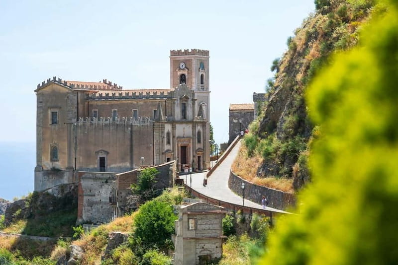 From Taormina Area: The Godfather Sicily Tour - Forza d’Agro Stop: Church of the Annunciation and Clifftop Views