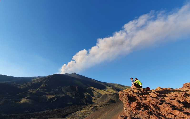 From Taormina: Etna Tour with Hiking, Cave Visit, & Tastings - Grotta dei Tre Livelli: helmet-and-headlamp cave time