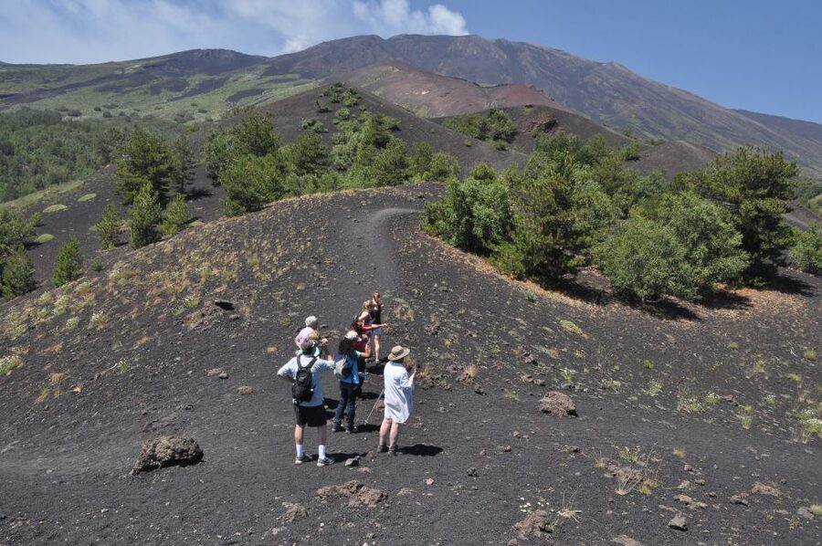From Taormina: Full-Day Etna, Wine & Alcantara Canyons Tour - The 2-Hour Hike at 2,000 Meters: Craters, Ash, and Wind