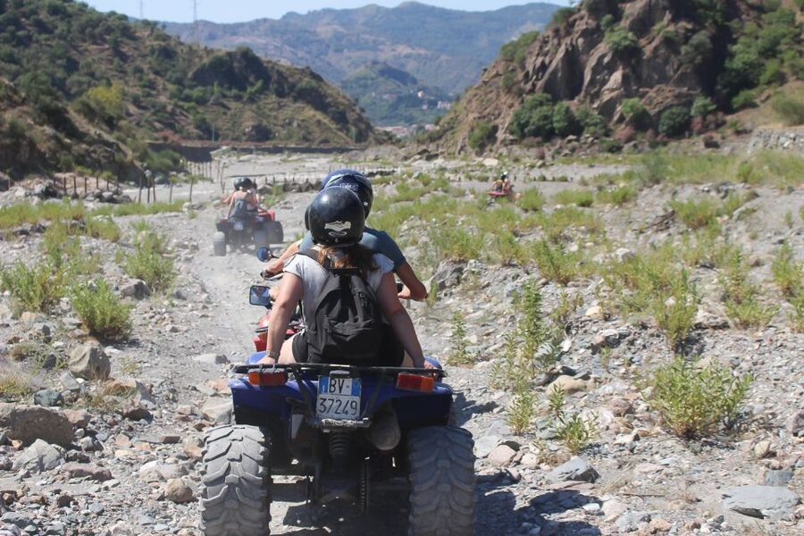 From Taormina: Off-Road ATV Tour Alcantara & Mount Etna - Mount Etna Proper: Craters, Stops, and Guided Explanation