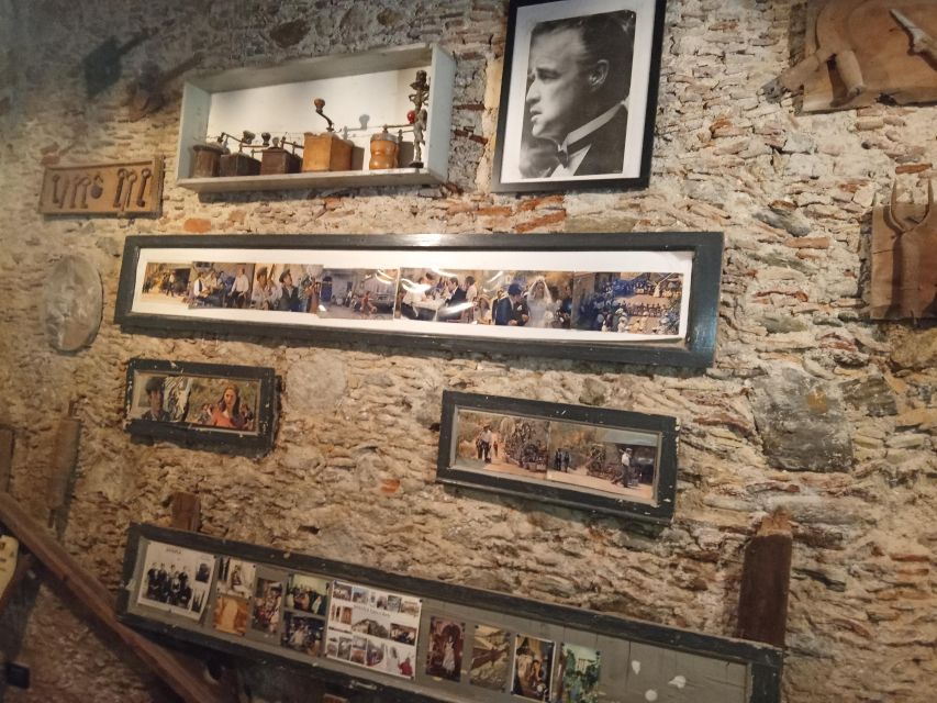 From Taormina or Messina Harbor: Private Godfather Tour - Bar Vitelli: granita or wine, plus the kind of break Sicily does best