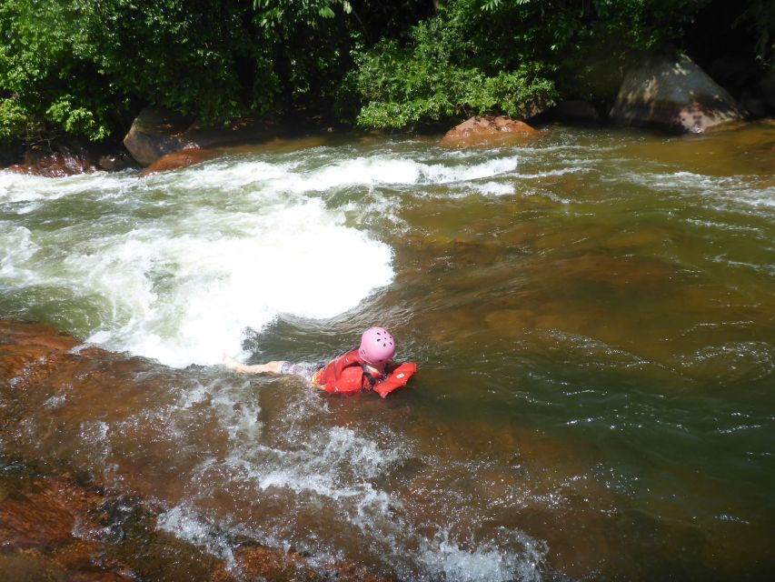 From Taormina or Messina Port: Body Rafting + Lunch - Body Rafting on the Alcantara: using your own raft