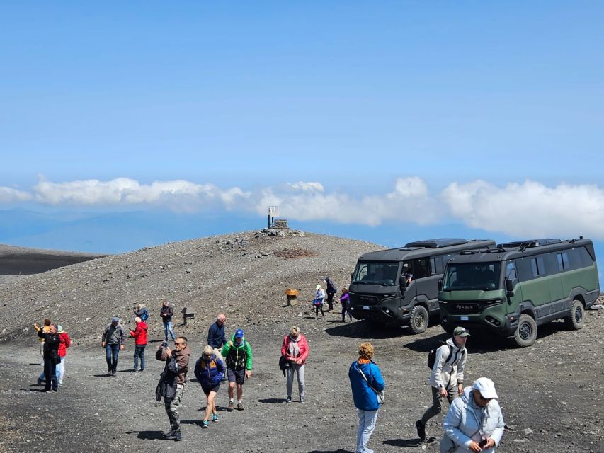 From Taormina: Sunset Experience on Mount Etna Upper Craters - The Crater-Area Viewing: Safe Proximity on an Active Volcano
