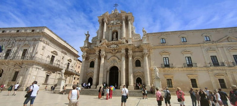 From Taormina: Syracuse and Noto Guided Day Trip by Bus - Cathedral Temple of Apollo and Ortigia’s waterfront mood