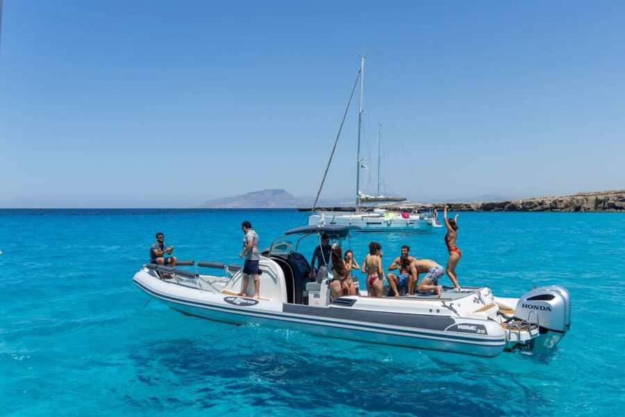 From Trapani: Egadi Islands Day Tour by Boat - Meeting at Mare and More and the “Angelica” start