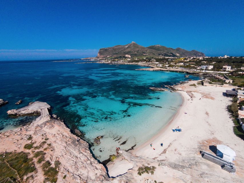 From Trapani: Favignana and Levanzo Boat Tour - Levanzo by boat: coastline viewing and the swim stop in coves