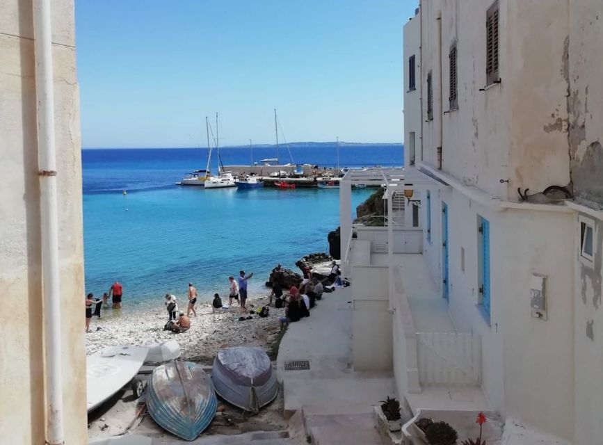 From Trapani: Favignana and Levanzo Boat Tour - Logistics you should not ignore: marine fee, timing, and meeting points
