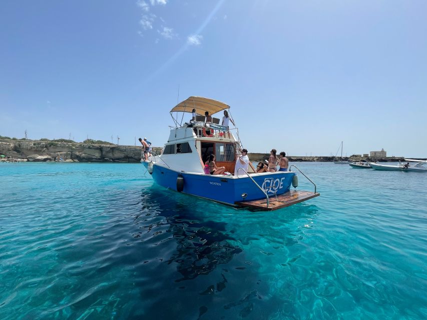 From Trapani: Favignana and Levanzo Boat Tour with Lunch - Favignana First Stop: Swimming and Guided Snorkeling in the Coves
