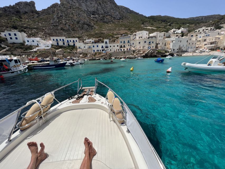 From Trapani: Favignana and Levanzo Full Day Cruise - Favignana town break: how to use the hour well
