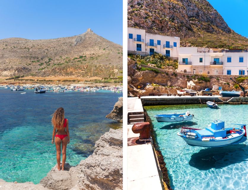 From Trapani: Favignana and Levanzo Mini Cruise with Lunch - Cala Cavallo’s limestone and what the “photo stops” are really for