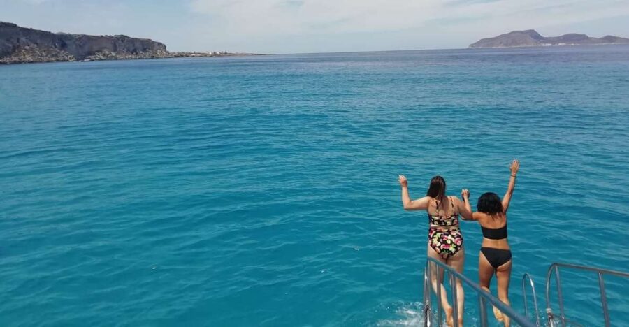 From Trapani: Favignana and Levanzo Motorboat Cruise - From Trapani’s Marinella quay to the Egadi Islands